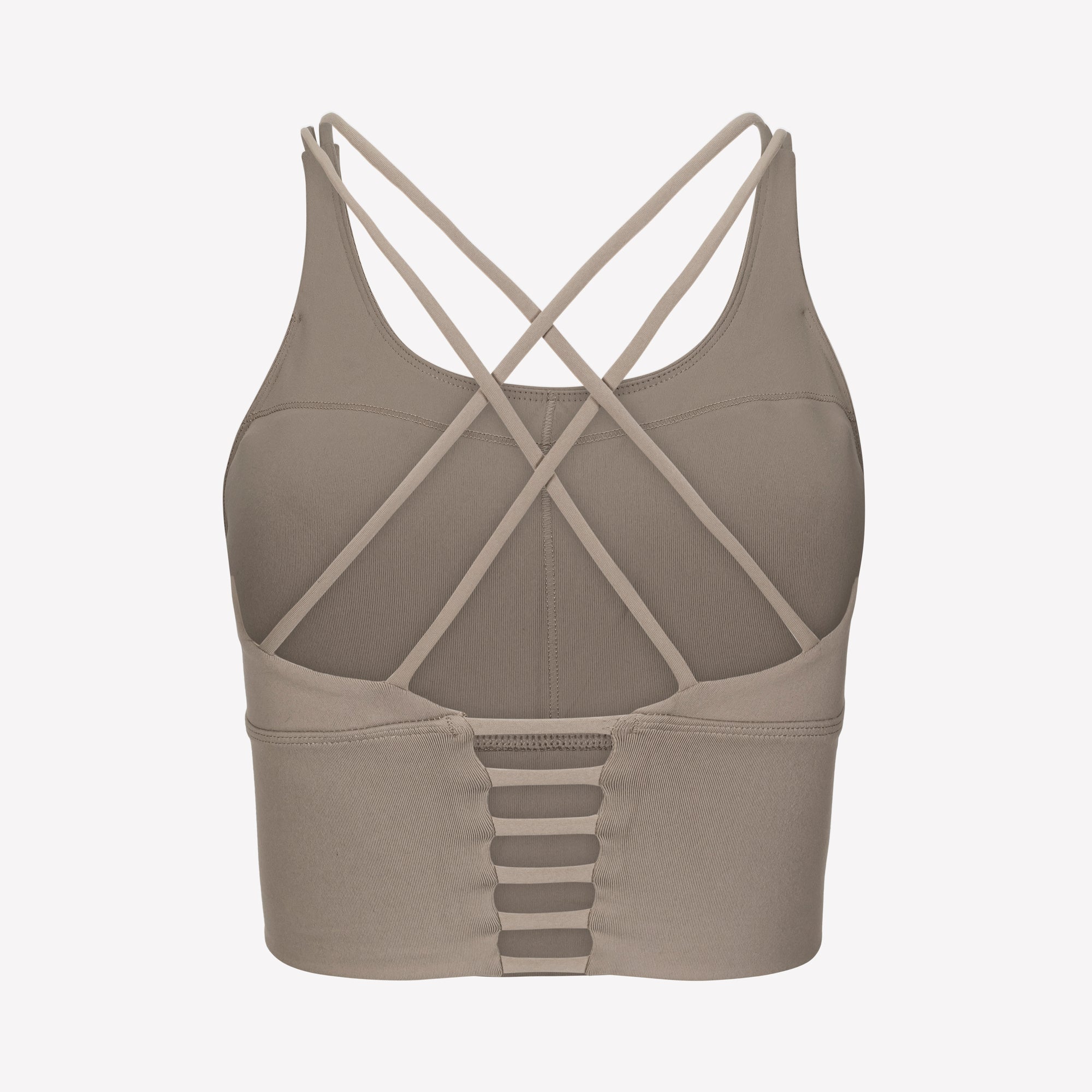 Taupe sports bra online