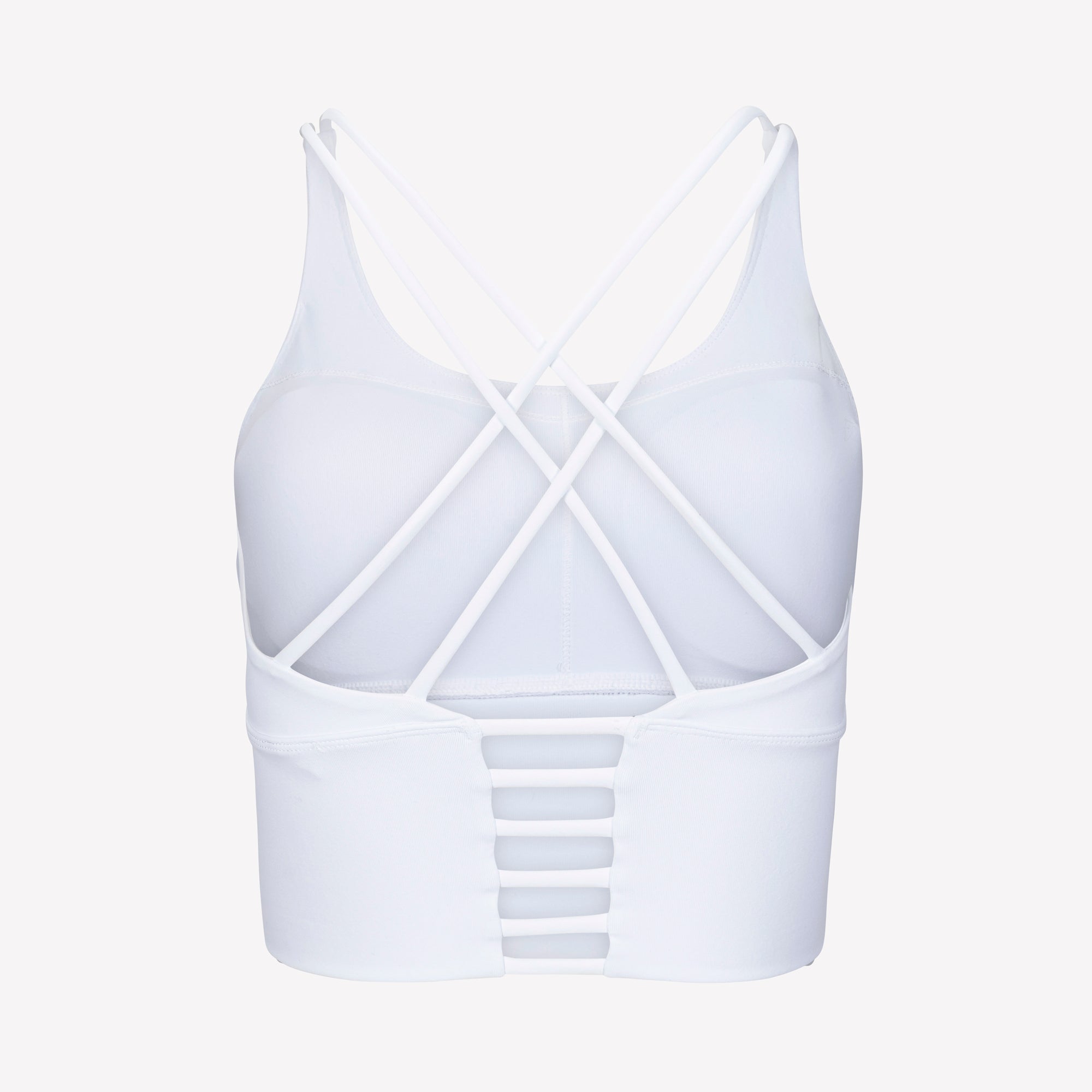 Sports Bra - White/Navy