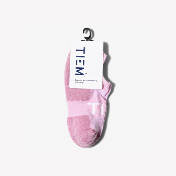 Low-cut Performance Wool Socks - Black/White - TIEM