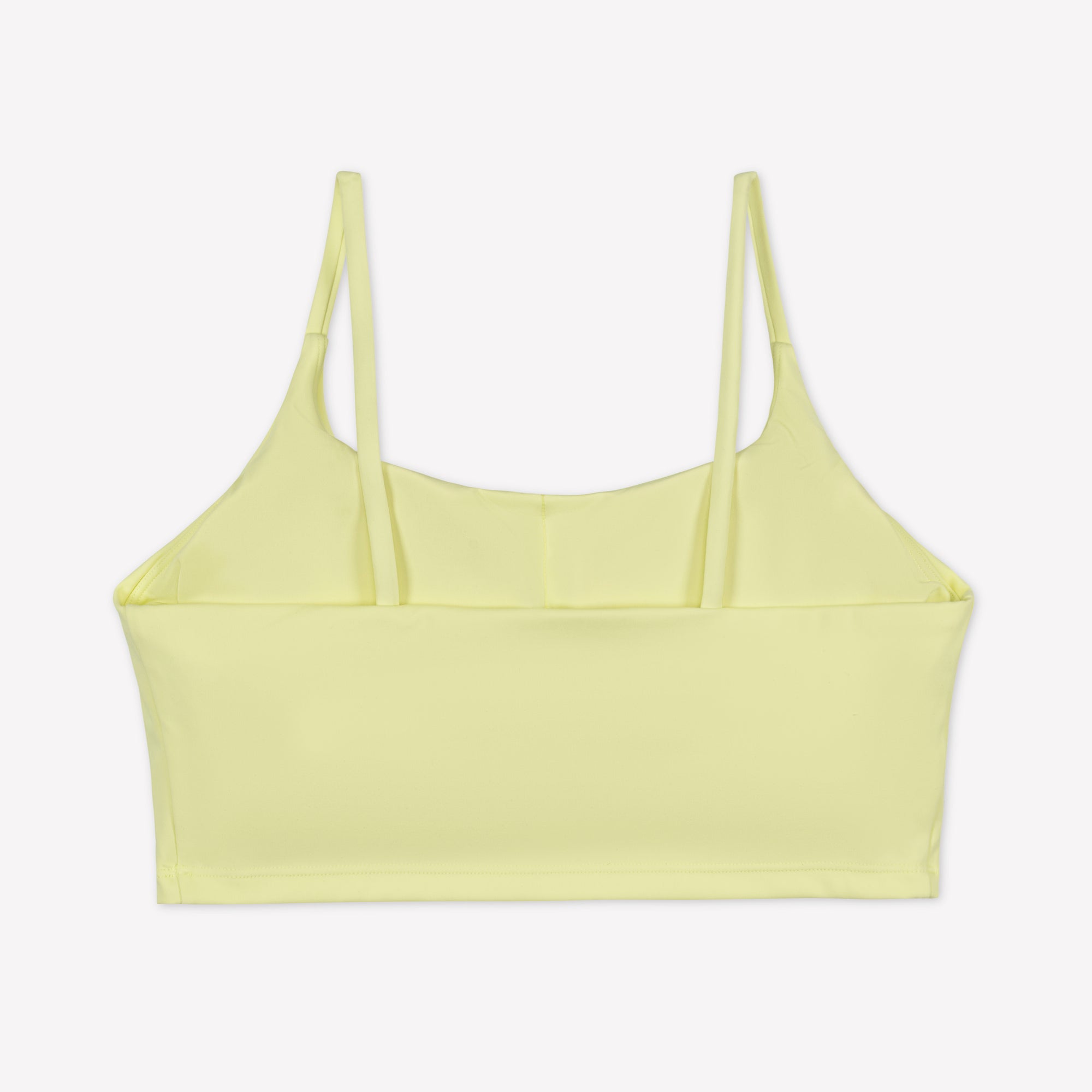 Sports Bra - Citron/White