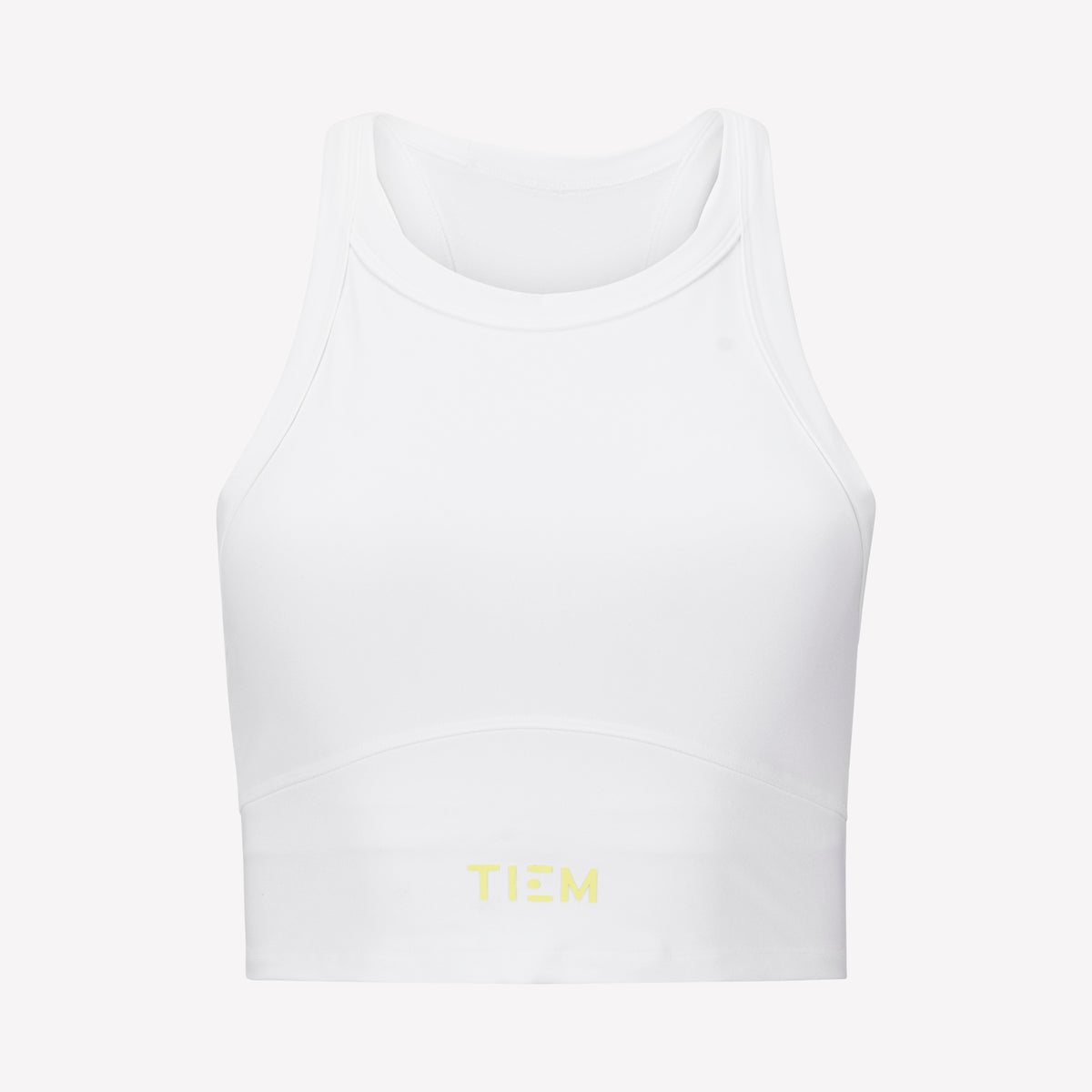 Sports Bra - White/Citron